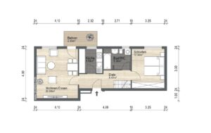 Grundriss Obergeschoss