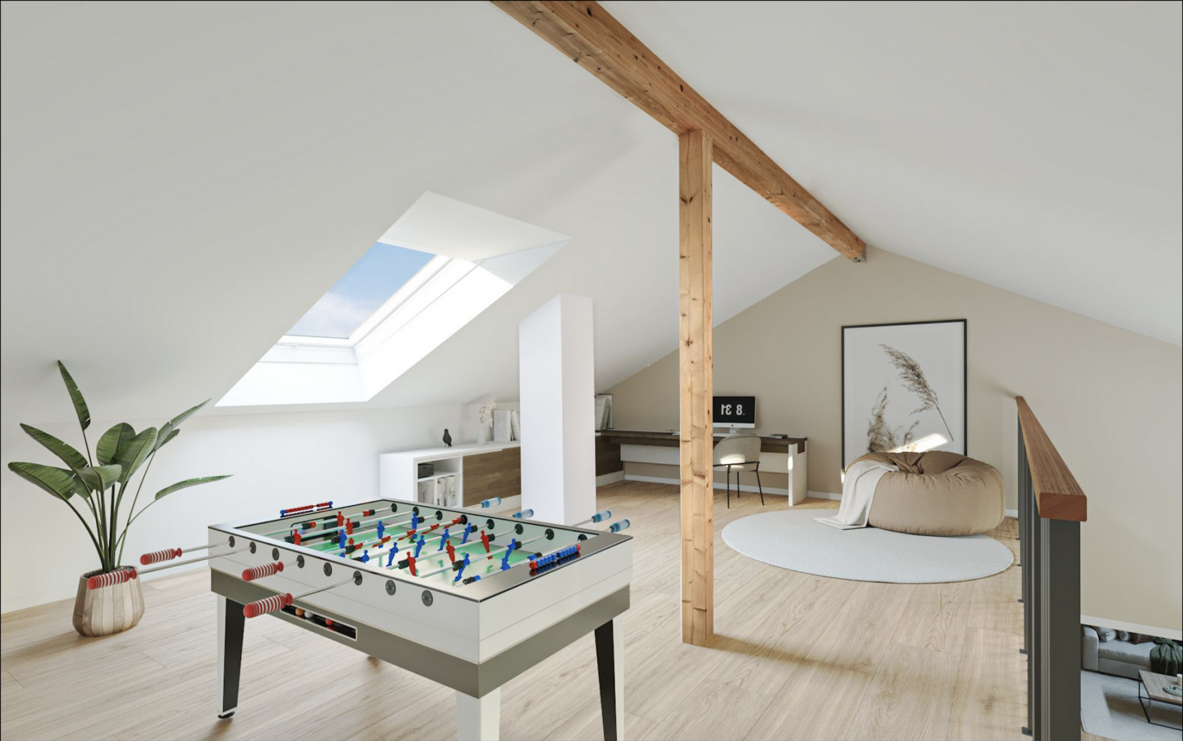 Studio virtuelles Einrichtungsbeispiel