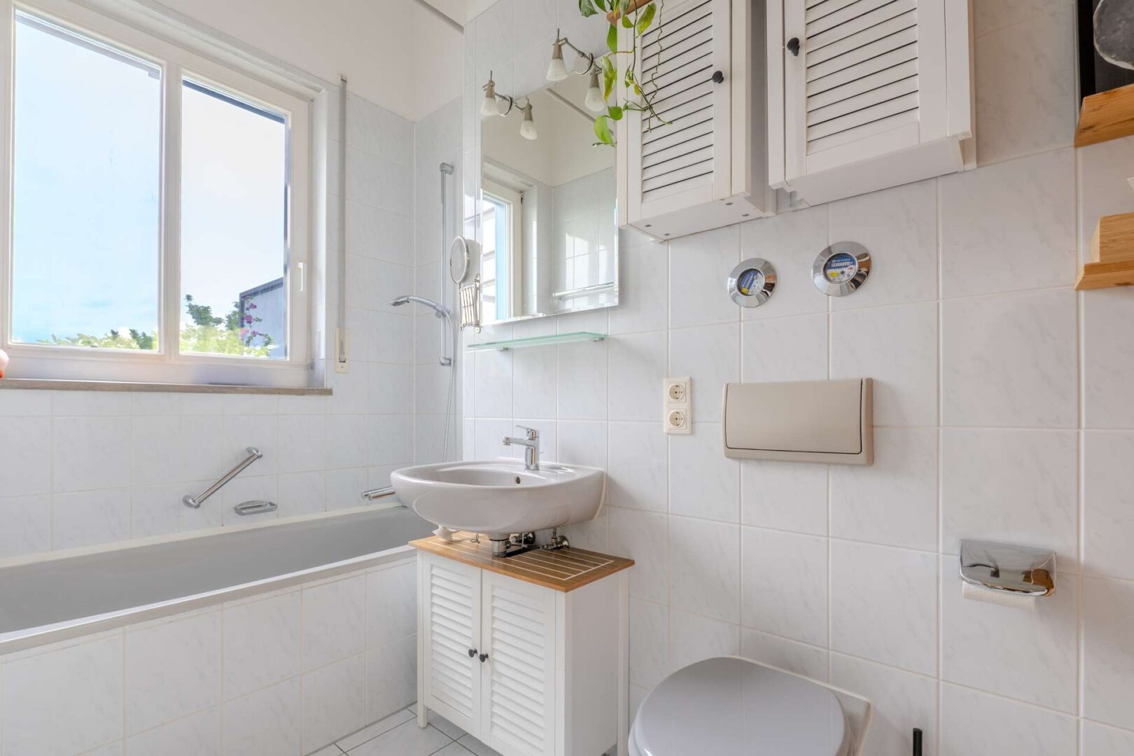 Tageslicht-Badezimmer