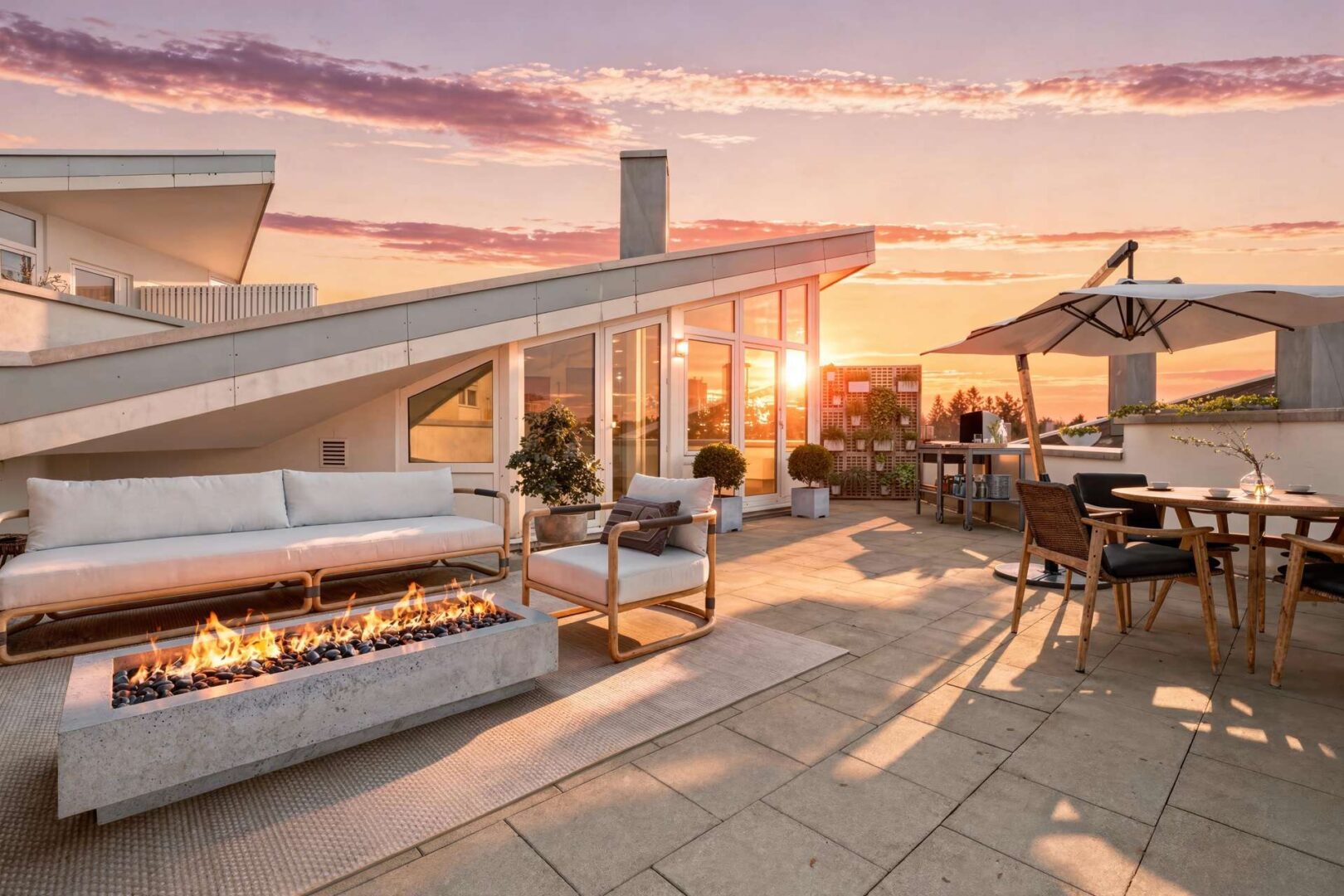 Dachterrasse Vorschlag Nutzung