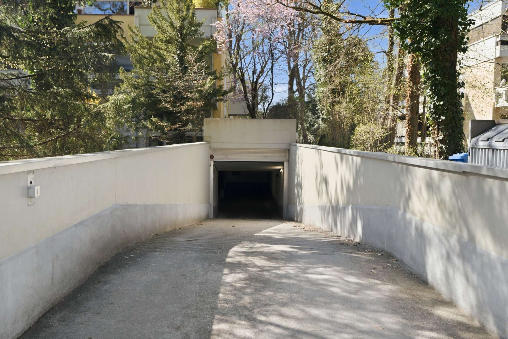 Einfahrt Tiefgarage
